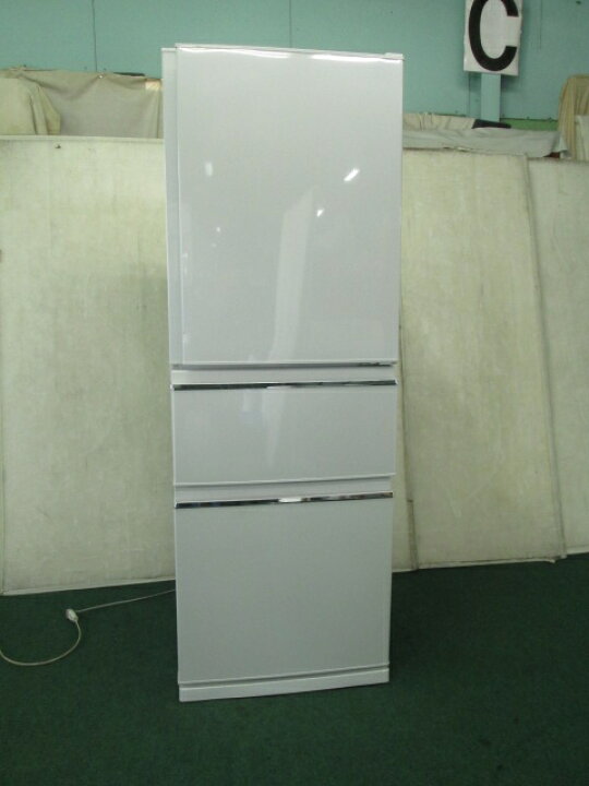 楽天市場】三菱電機 330L 3ドア冷凍冷蔵庫 MR-CX33ED-W1(1227AH)7CY-1 