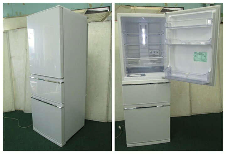 楽天市場】三菱電機 330L 3ドア冷凍冷蔵庫 MR-CX33ED-W1(1227AH)7CY-1 