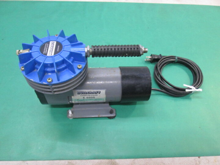 楽天市場】BULLCRAFT コンプレッサー E5505(1228DI)7AM-1S【中古 