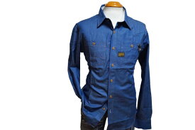 ジースターロウ 長袖シャツ ワークシャンブレー g121319　G-STAR RAW メンズ 春物 ワークシャツ ブルー ジースターロゥ