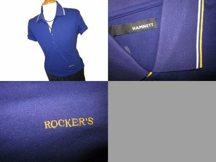 楽天市場】【スーパーDEAL 商品】ハムネット HAMNETT 半袖ポロシャツ 