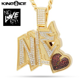 【期間限定 20% OFF SALE!!】【06/04 20:00～06/11 01:59まで】King Ice×NLE Choppa キングアイス NLEチョッパ ネックレス ゴールド VVS Diamond ホワイトストーン "XL NLE Necklace" 人気ブランド アクセサリー 金メッキ メンズ レディース 男女兼用 送料無料