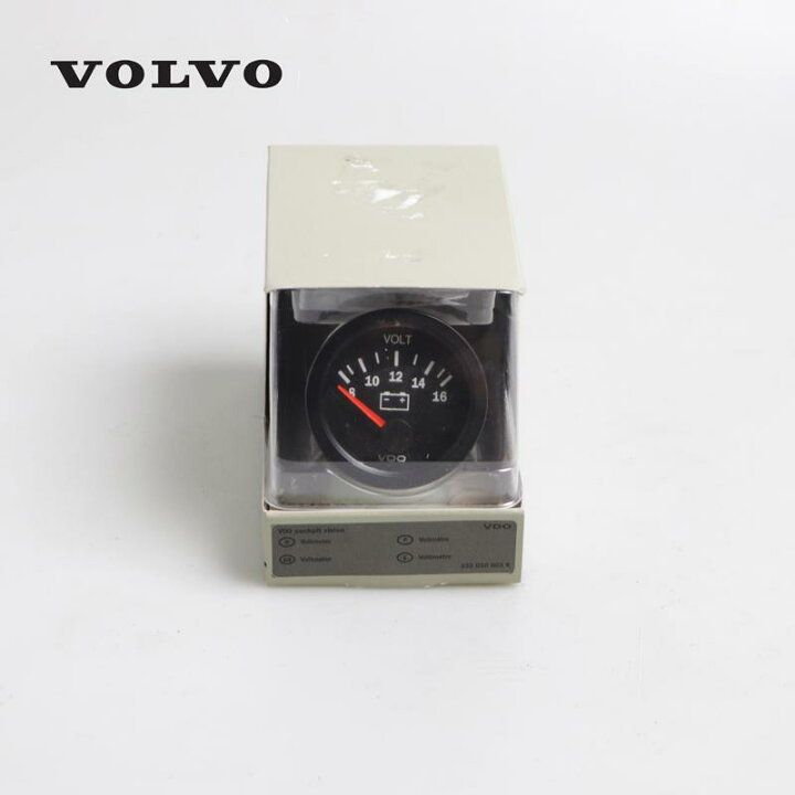 楽天市場】VOLVO ボルボ 240 ボルトメーター VDO製 電圧計 : STELLA-JAPAN