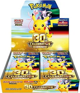 �������O�������� �y�V�i���J��BOX�z �|�P�����J�[�h�Q�[�� MEGA �g���p�b�N 30th CELEBRATION ���J��BOX �V�������N�t