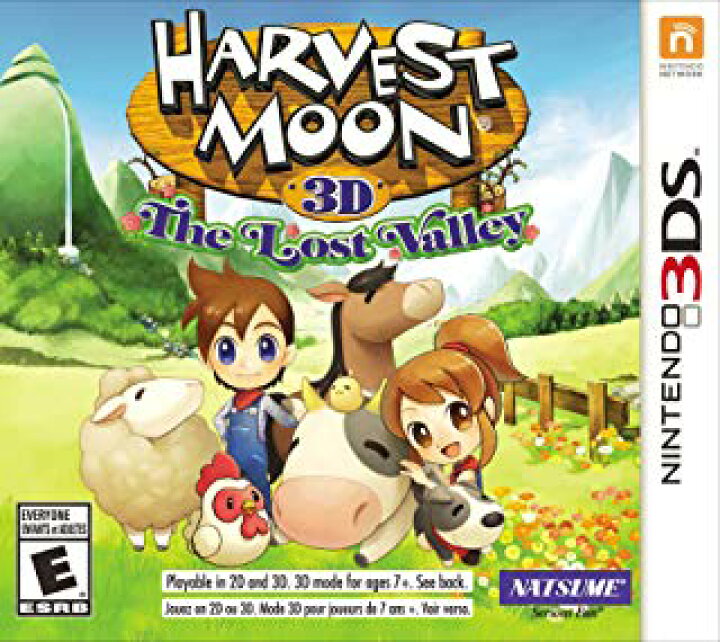 楽天市場 新品3ds Harvest Moon The Lost Valley ハーベストムーン ロストバレー 海外北米版 ステップｒｅｉｋｏｄｏ