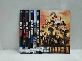 xs917 レンタルUP☆DVD HiGH＆LOW シリーズ THE MOVIE+THE RED RAIN 4巻セット ※ケース無