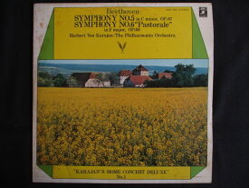 LP/レコード 0306■カラヤン/華麗なるカラヤン名曲の世界 1 ベートーヴェン 交響曲第5番ハ短調運命 第6番ヘ長調田園/AWF1074