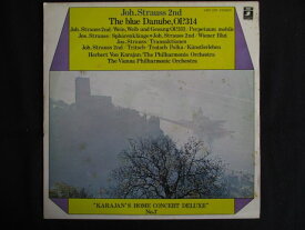 LP/レコード 0306■カラヤン/華麗なるカラヤン名曲の世界 7 シュトラウス ワルツ 美しく青きドナウ 他/AWF1077