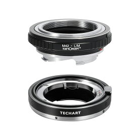 【P2倍+クーポン！マラソン】TECHART 電子マウントアダプター セット LM-EA9 MarkII + K&F Concept KF-42M2（M42マウントレンズ → ソニーEマウント変換）AF対応