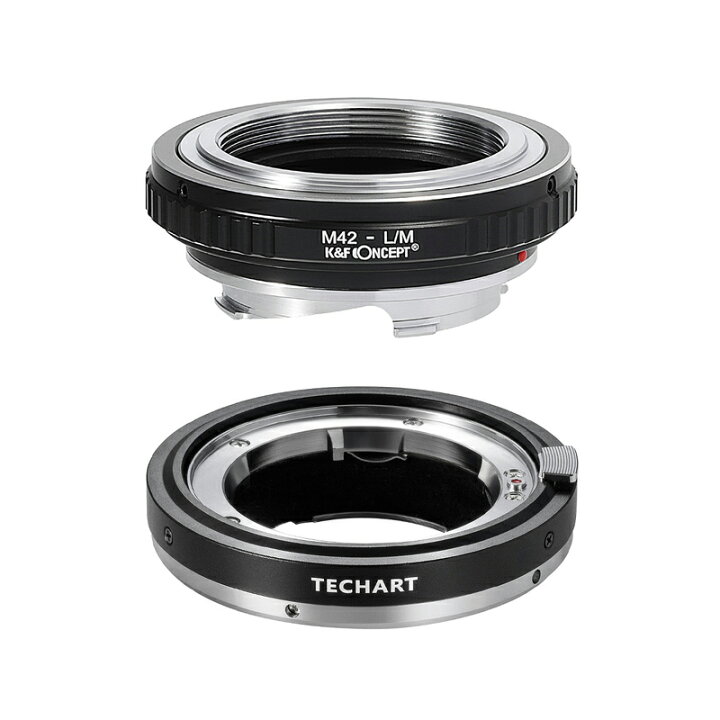 TECHART LM-EA9+M42+MINOLTA MD マウントアダプター