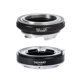 【楽天ランキング1位】TECHART 電子マウントアダプター セット TZM-02 (42M2) TZM-02 + K&F Concept KF-42M2（M42マウントレンズ → ライカMマウント変換）AF対応