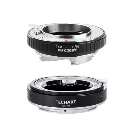 TECHART 電子マウントアダプター セット TZM-02 (EXAM) TZM-02 + K&F Concept KF-EXAM（エキザクタマウントレンズ → ライカMマウント変換）AF対応