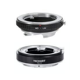【楽天ランキング1位】TECHART 電子マウントアダプター セット TZM-02 (SRM2) TZM-02 + K&F Concept KF-SRM2（ミノルタMD・MC│SRマウントレンズ → ライカMマウント変換）AF対応