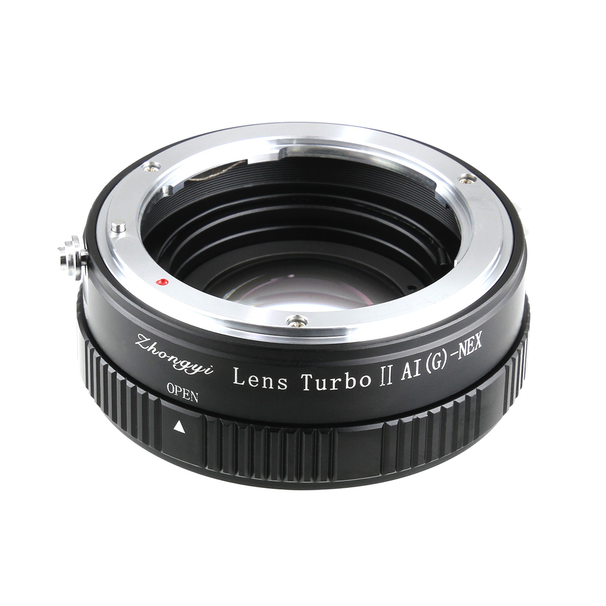 中一光学│ZHONG YI OPTICS Lens Turbo II N G-NEX ニコンFマウント Gシリーズレンズ ソニーEマウント フォーカルレデューサーアダプター