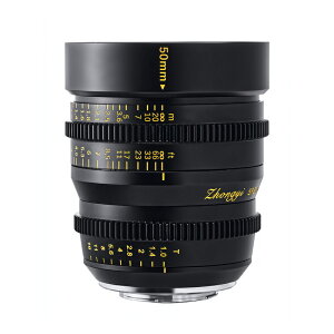 中一光学 SPEEDMASTER CINEMA 50mm T1.0 マイクロフォーサーズマウント SPEEDMASTER T1.0/50mm MFT 単焦点レンズ シネマレンズ 中望遠 マイクロフォーサーズ レンズ ZHONG YI OPTICS