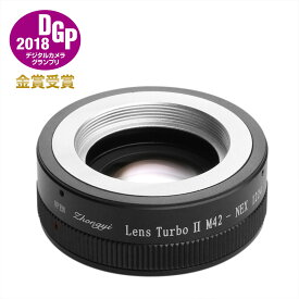 中一光学 Lens Turbo II M42-NEX M42マウントレンズ - ソニーNEX/α.Eマウント フォーカルレデューサーアダプター