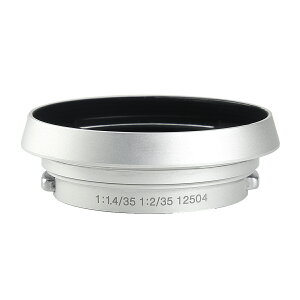�y�y�V�����L���O1�ʁz���C�J(Leica) M�^�p ���^�������Y�t�[�h LEICA-LENS-HOOD-N12504-SL 12504 (M1.4/35�AM2.0/35�p) �V���o�[�m�œ_�H�[���I�n