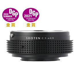 【P2倍！SS】【楽天ランキング1位】SHOTEN マウントアダプター CY-m43（ヤシカ・コンタックスマウントレンズ → マイクロフォーサーズマウント変換） ブラック