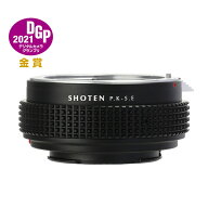 【P2倍！マラソン】SHOTEN マウントアダプター PK-SE（ペンタックスKマウントレンズ → ソニー Eマウント…