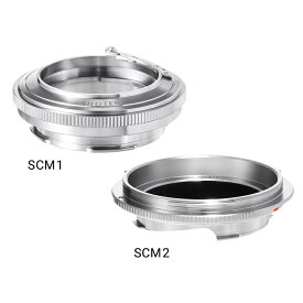 【P2倍+クーポン！マラソン】SHOTEN マウントアダプター SCM1 SCM2 セット（旧コンタックスC・ニコンSマウント レンズ → ライカMマウント変換）レンズマウントアダプター Leica
