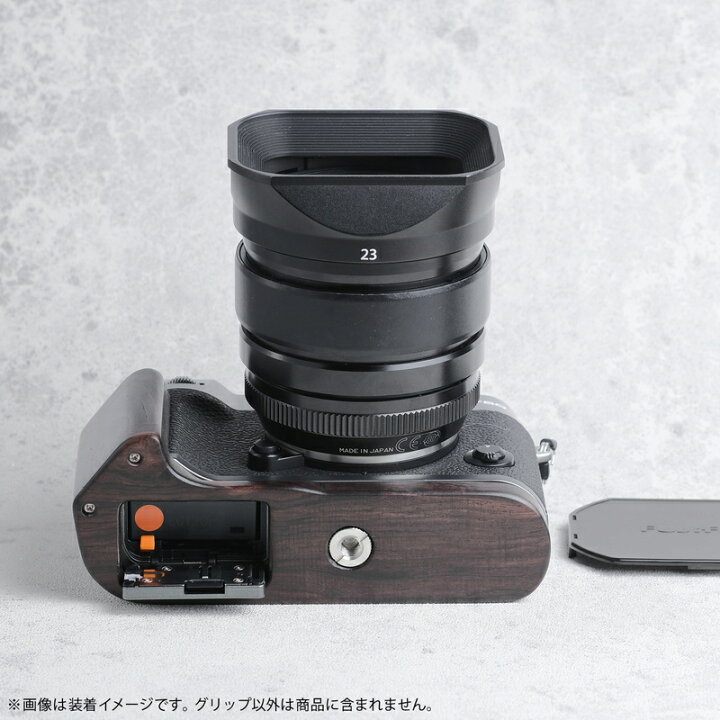 楽天市場】SHOTEN カメラウッドグリップ FUJIFILM用 黒檀 ハンド  