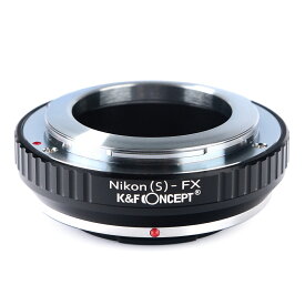 K&F Concept レンズマウントアダプター KF-CNRFX (旧コンタックスC・ニコンSマウント（外爪）レンズ → 富士フィルムXマウント変換）