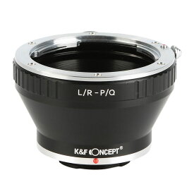 【P2倍+クーポン！SS】K&F Concept レンズマウントアダプター KF-LRQ-T (ライカRマウントレンズ → ペンタックスQマウント変換）三脚座付き