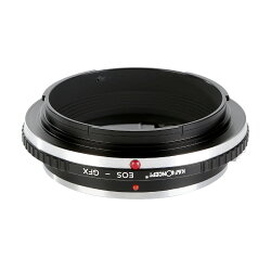 K&FConceptレンズマウントアダプターKF-EFG(キャノンEFマウントレンズ→富士フィルムGFXGマウント変換)