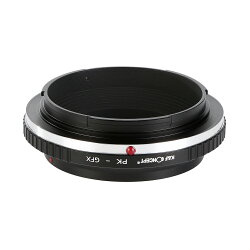 K&FConceptレンズマウントアダプターKF-PKG(ペンタックスKマウントレンズ→富士フィルムGFXGマウント変換)