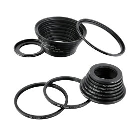 K&F Concept ステップアップリング + ステップダウンリング KF-SKU0629 18枚 セット