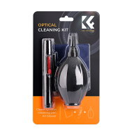 【P2倍+10％OFFスーパーSALE】【送料無料】K&F Concept レンズクリーニング 3in1 キット （ペン・ブロア…
