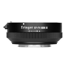 Fringer FR-FX3 [EF-FX PRO III]（キヤノンEFマウントレンズ → フジフイルムXマウント変換）電子マウントアダプター 絞りリング付き