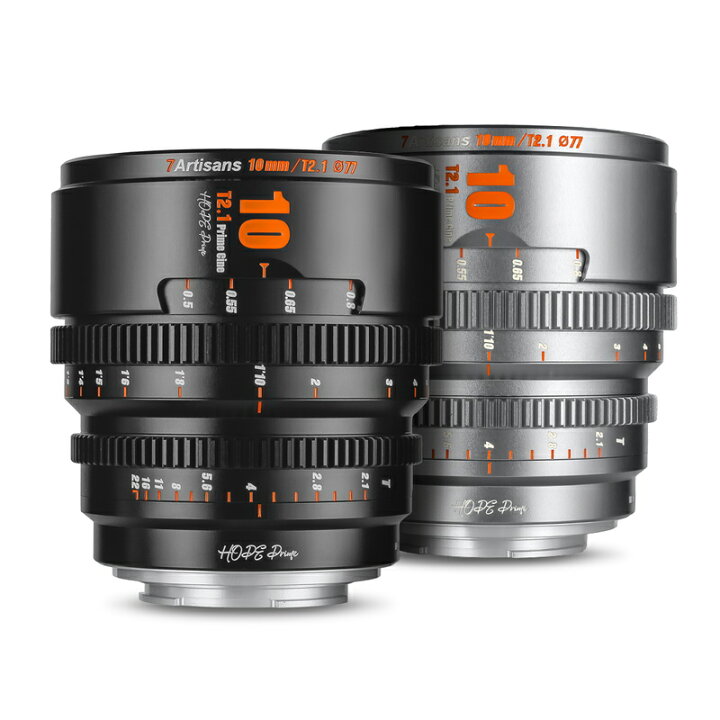 楽天市場】七工匠 7Artisans HOPE Prime 10mm T2.1 シネマレンズ 