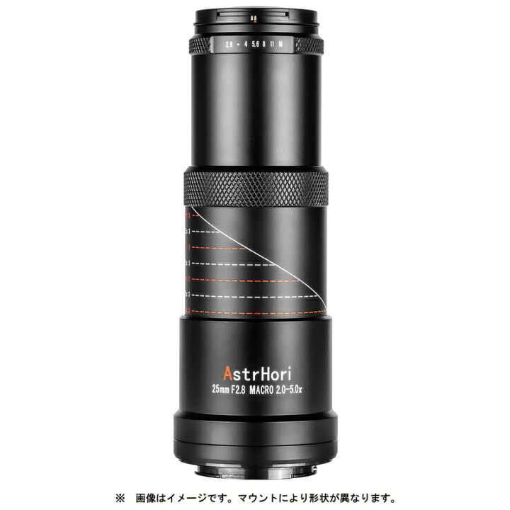 楽天市場】AstrHori 25mm F2.8 MACRO 2.0X-5.0X（ソニーEマウント  