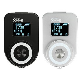 【P2倍+クーポン！1/15】AstrHori アストロリ 露出計 ライトメーター XH-2 撮影用露出計 USB充電式 有機ELディスプレイ 平均測光 反射光式 軽量 コンパクト 小型 ブラック シルバー