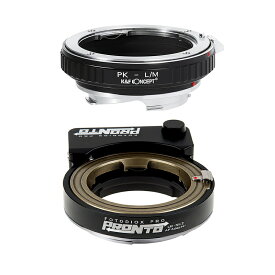 Fotodiox 電子マウントアダプターセット LM-NKZ-PRN + K&F Concept KF-PKM2（ペンタックスKレンズ用）マウントアダプター セット