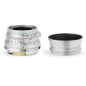 �y3/15����N�[�|���zLIGHT LENS LAB M 35mm f/2 + �����Y�t�[�h LLL-35M (S) + L-IROOA (S) IROOA ���� �V���o�[
