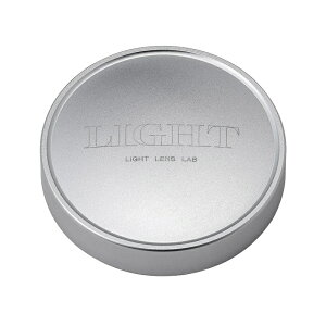 LIGHT LENS LAB レンズキャップ L-FCM カメラ用 「M 35 f/2」「M 50 f/2」 専用 シルバー