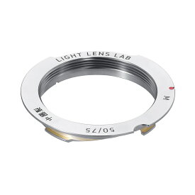 LIGHT LENS LAB L-Mリング 50/75mm 用 (ライカL39マウントレンズ → ライカMマウント変換) マウントアダプター L-L39-M