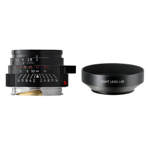 �yP2�{+�N�[�|���I12/20�zLIGHT LENS LAB M 50mm f/2 + �����Y�t�[�h LLL-50M (B) + L-S39 (B) C42-LS.39F���� �u���b�N�y�C���g