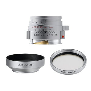 �yP2�{+�N�[�|���I12/20�zLIGHT LENS LAB M 50mm f/2 + �����Y�t�[�h + UV�t�B���^�[ LLL-50M (S) + L-S39 (S) + L-UV E�V���o�[