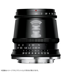 【楽天ランキング1位】TTArtisan 17mm f/1.4 C ASPH タイプA （ソニーEマウント 富士フイルムXマウント マイクロフォーサーズ ニコンZマウント） APS-C 単焦点レンズ 国内正規品 2年保証 マニュアルフォーカス 広角 交換レンズ 銘匠光学 焦点工房