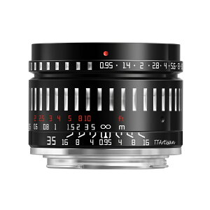 【楽天ランキング1位】TTArtisan 35mm F0.95 C 富士フイルムXマウント 単焦点レンズ 国内正規品 メーカー保証2年 マニュアルフォーカス 標準 大口径 交換レンズ 小型 軽量 ブラック×シルバー fuji
