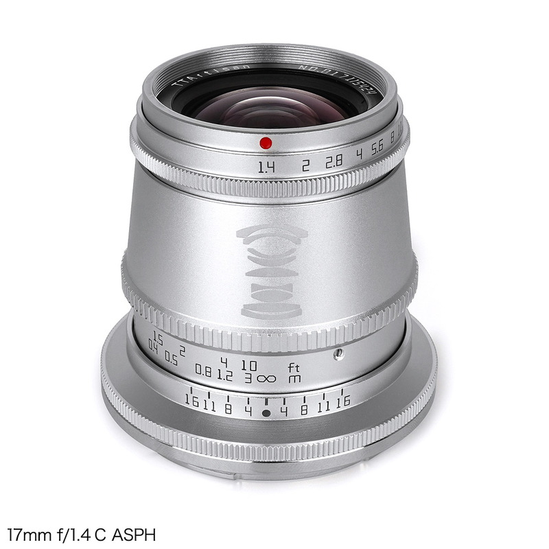 無料発送無料発送 銘匠光学 TTArtisan レンズ３本セット (ニコンZマウント) 17mm F 1.4 C ASPH 35mm F 1.4 C  50mm F 1.2 C シルバー カメラ・ビデオカメラ・光学機器