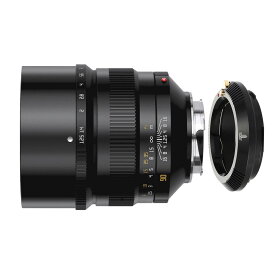 【P2倍！SS】銘匠光学 TTArtisan 90mm f/1.25 + TTArtisan M-L（ライカMマウントレンズ → L（バヨネット）マウント変換）マウントアダプター セット ブラック