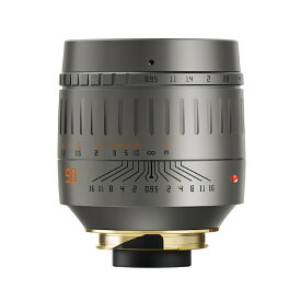 【P5倍！6/1】銘匠光学 TTArtisan 50mm f/0.95 ASPH ライカMマウント チタンカラー レンズ 単焦点 標準 Leica M F0.95