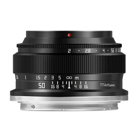 【楽天ランキング1位】TTArtisan 50mm f/2 ニコンZマウント フルサイズ 単焦点レンズ 国内正規品 メーカー2年保証 マニュアルフォーカス 標準 交換レンズ 大口径 Nikon ブラック 銘匠光学 焦点工房