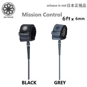 2026 �������� ���K�i OCTOPUS IS REAL MISSION CONTROL 6FT SURF LEASH CORD �I�N�g�p�X ���[�V���R�[�h �T�[�t�B�� 6 REGULAR ���[�V��