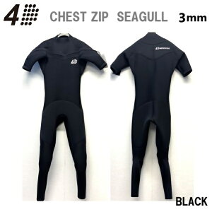 Vi 4DIMENSIONS 4D MEN'S CELL CHEST ZIP W[W 3mm `FXgWbv V[K EFbgX[c Y SEAGULL SURFING T[tB