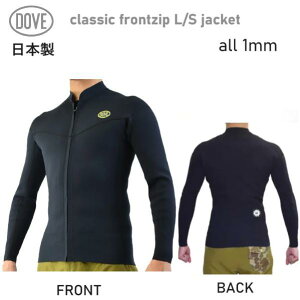 2025 {Ki  DOVE CLASSIC FRONT ZIP L/S JACKET _u NVbN tgWbv OX[u WPbg 1mm T}[WPbg ubN